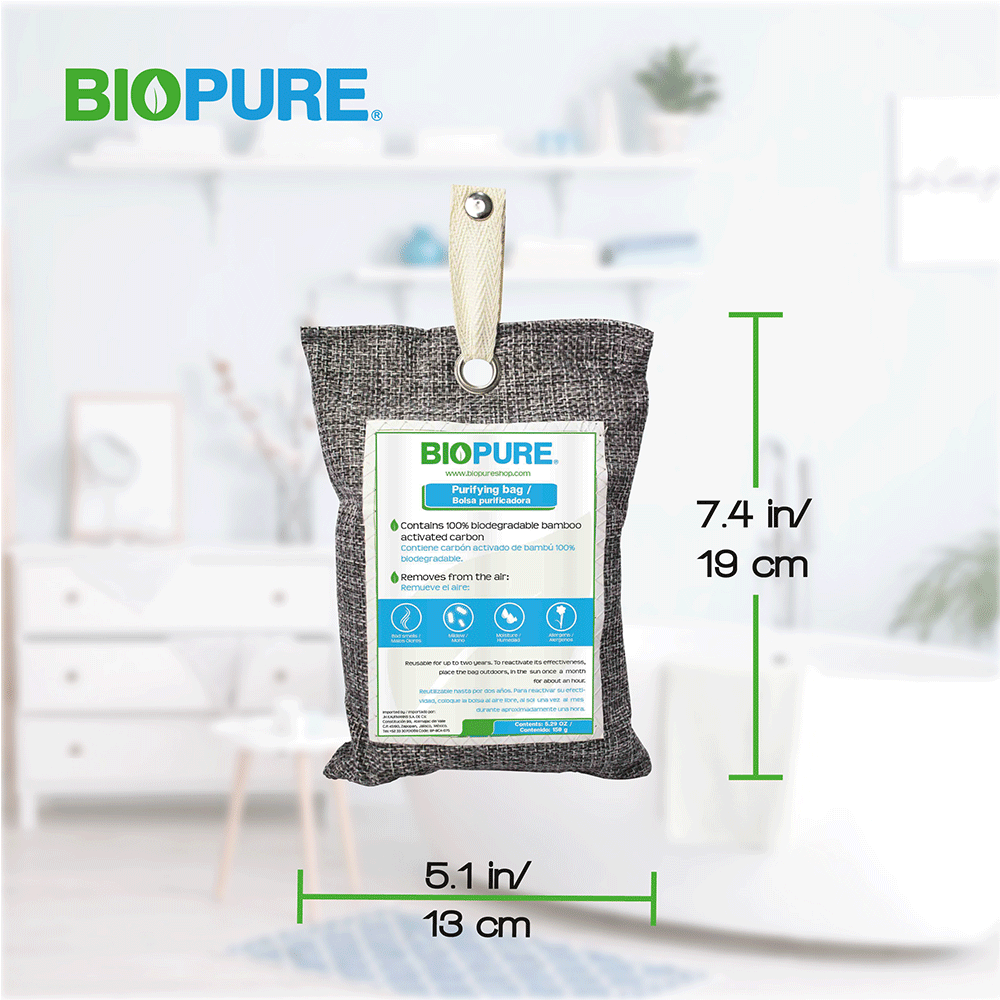 Foto 4 pulgar | Kit de 2 Bolsas Purificadoras Biopure Carbon Activado 300 g