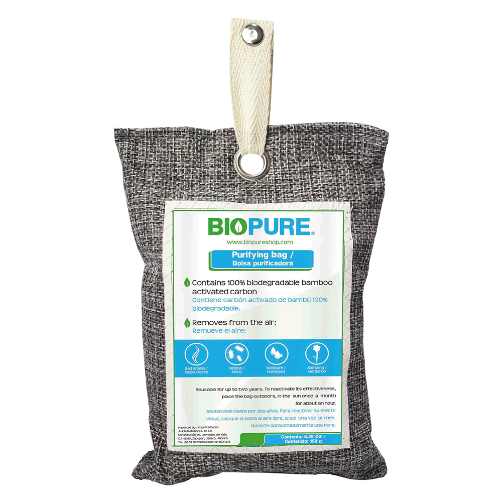 Kit Bolsas Purificadoras -  Biopure  - Carbón Activado - (150 Gr)