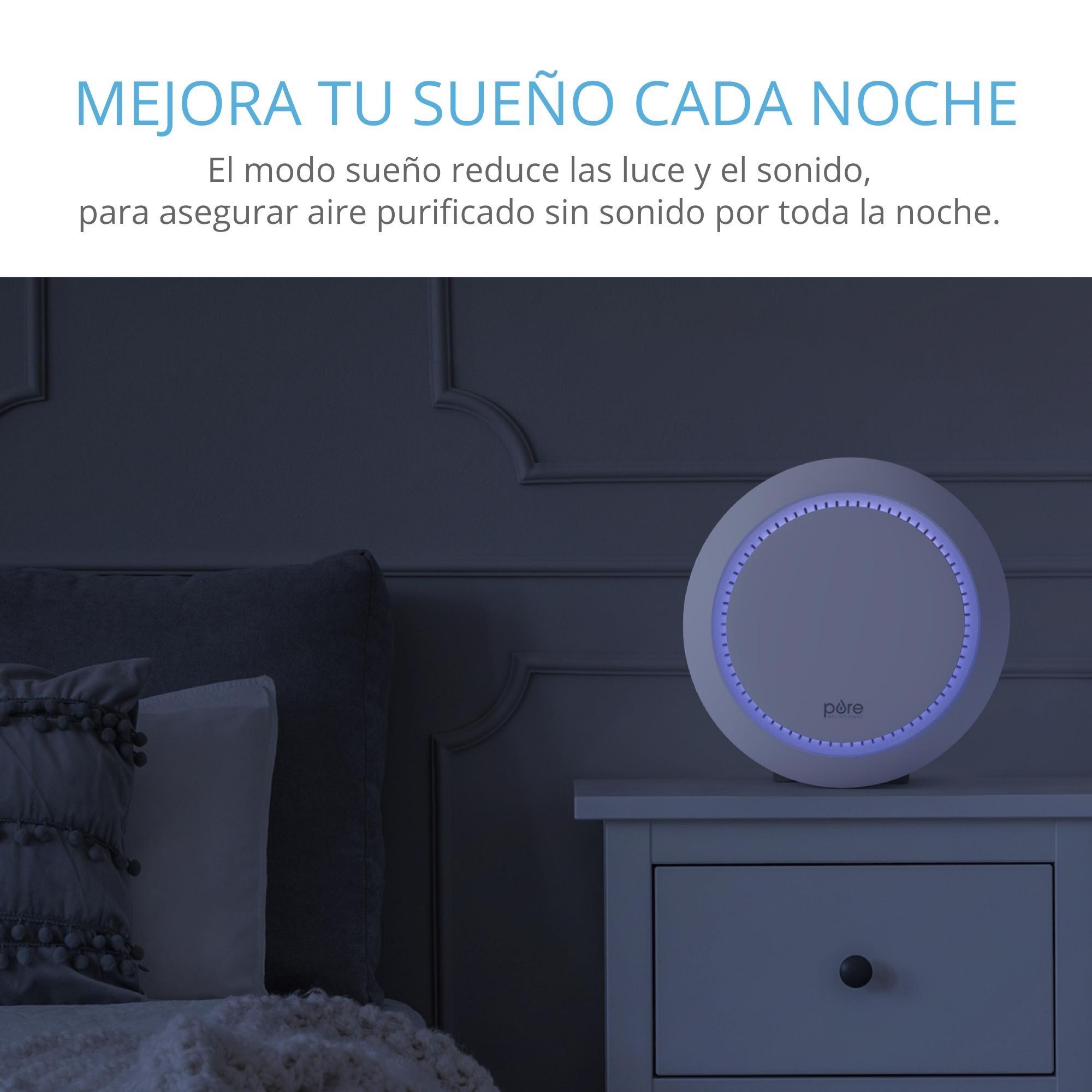 Foto 5 pulgar | Purificador Pure Enrichment Halo color Blanco True Hepa 2 en 1