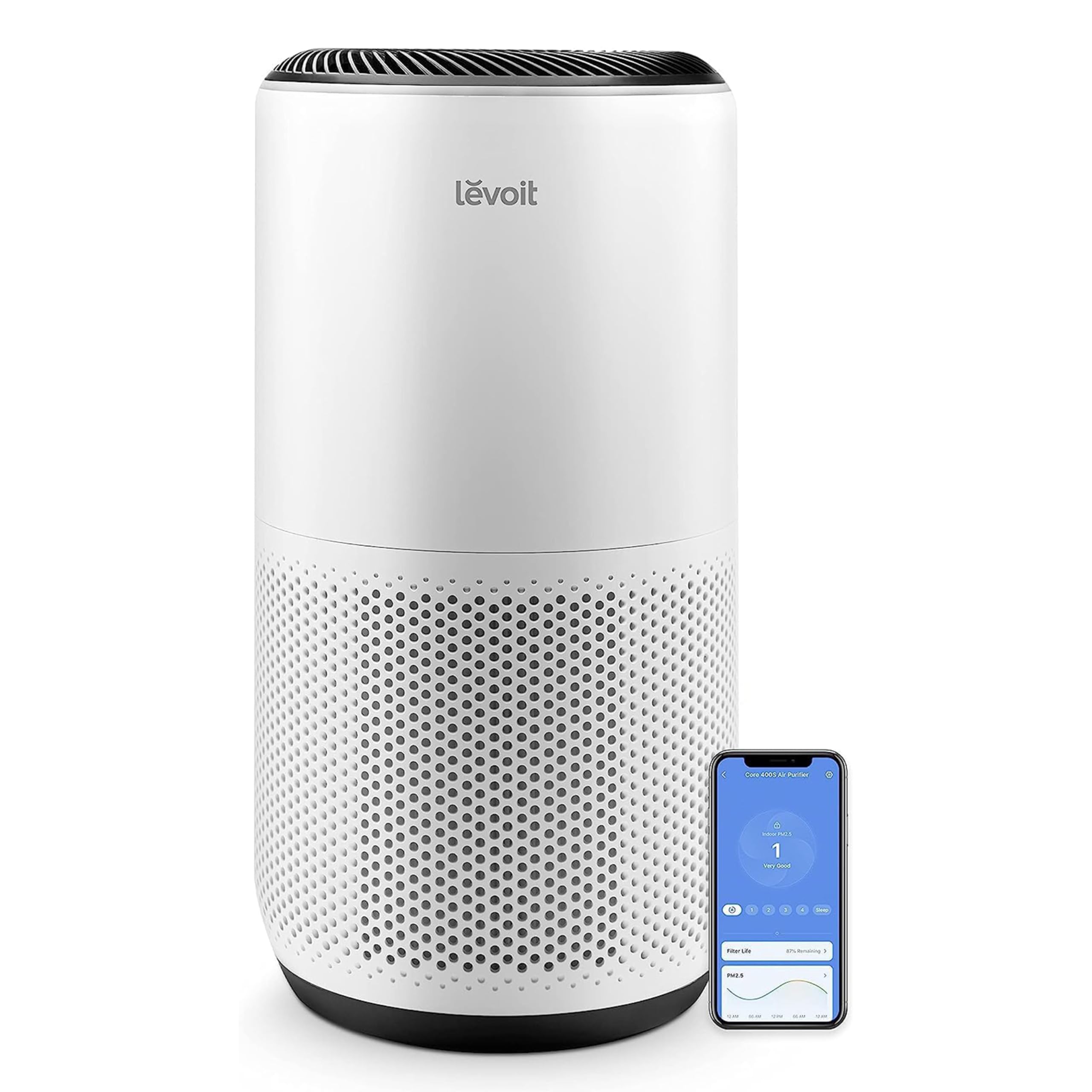 Purificador De Aire Levoit Core 400s/core 400s-p Para 184 M² Con Wifi - Venta Internacional.