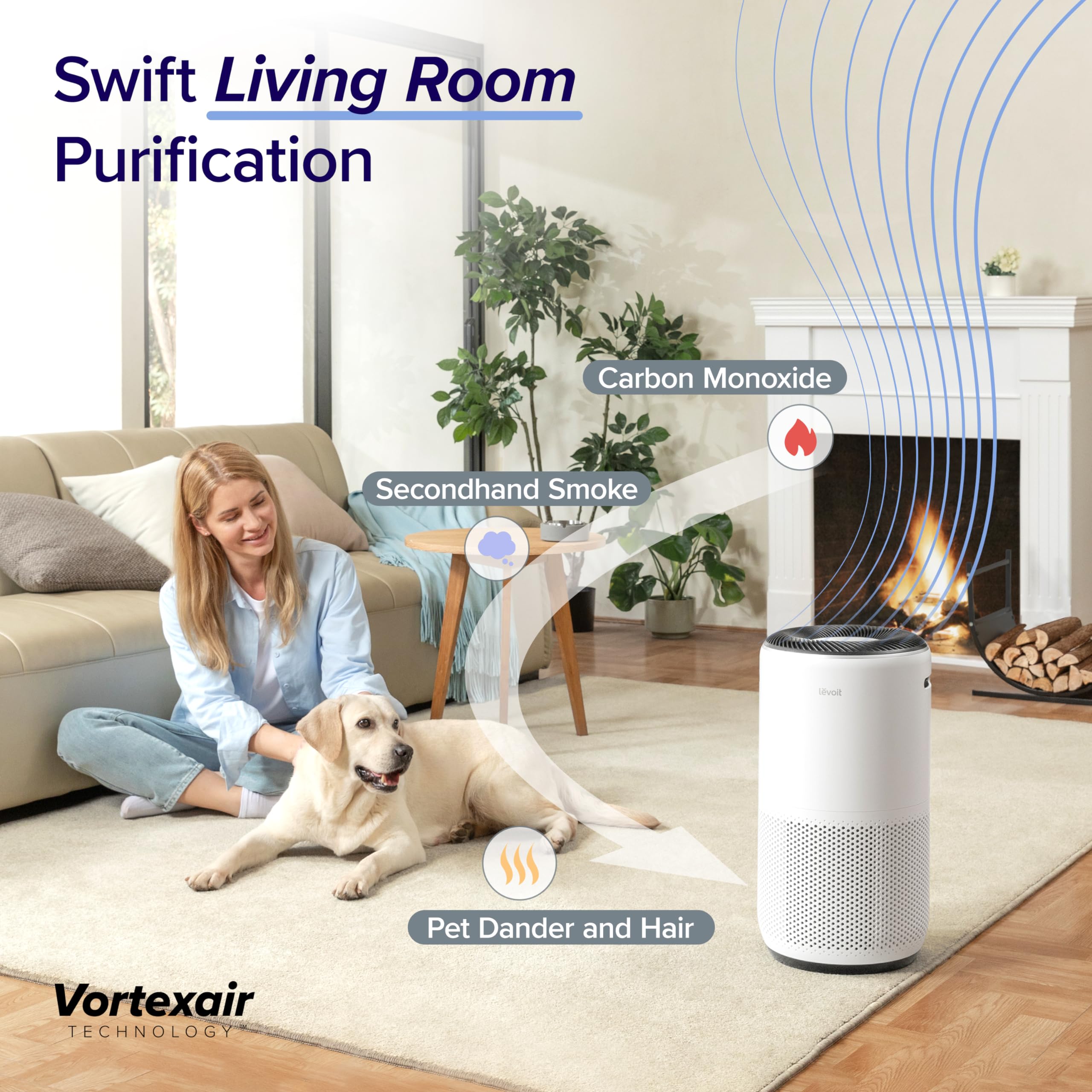 Foto 2 | Purificador De Aire Levoit Core 400s/core 400s-p Para 184 M² Con Wifi - Venta Internacional.
