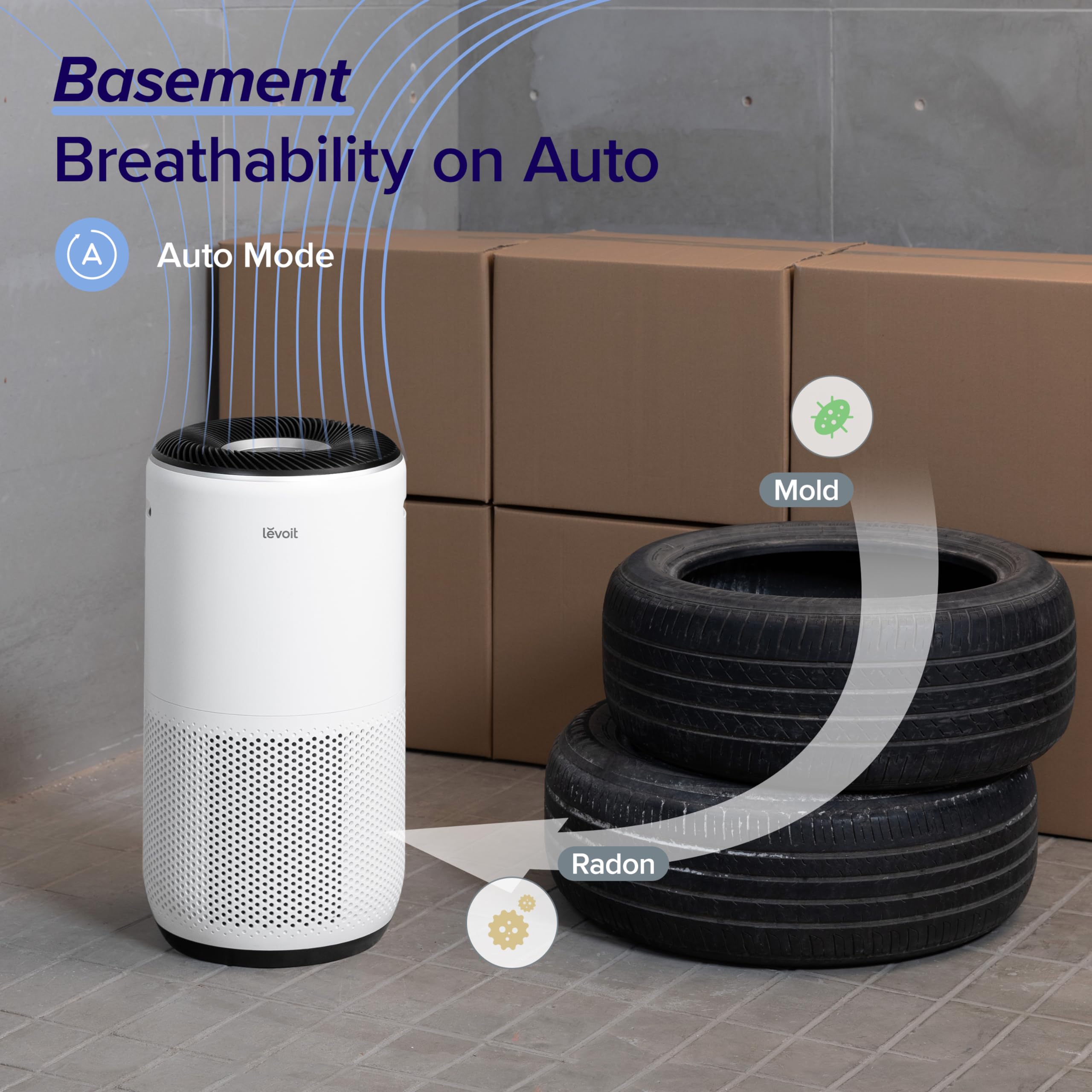 Foto 6 pulgar | Purificador De Aire Levoit Core 400s/core 400s-p Para 184 M² Con Wifi - Venta Internacional.