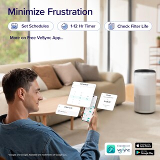 Foto 7 | Purificador De Aire Levoit Core 400s/core 400s-p Para 184 M² Con Wifi - Venta Internacional.