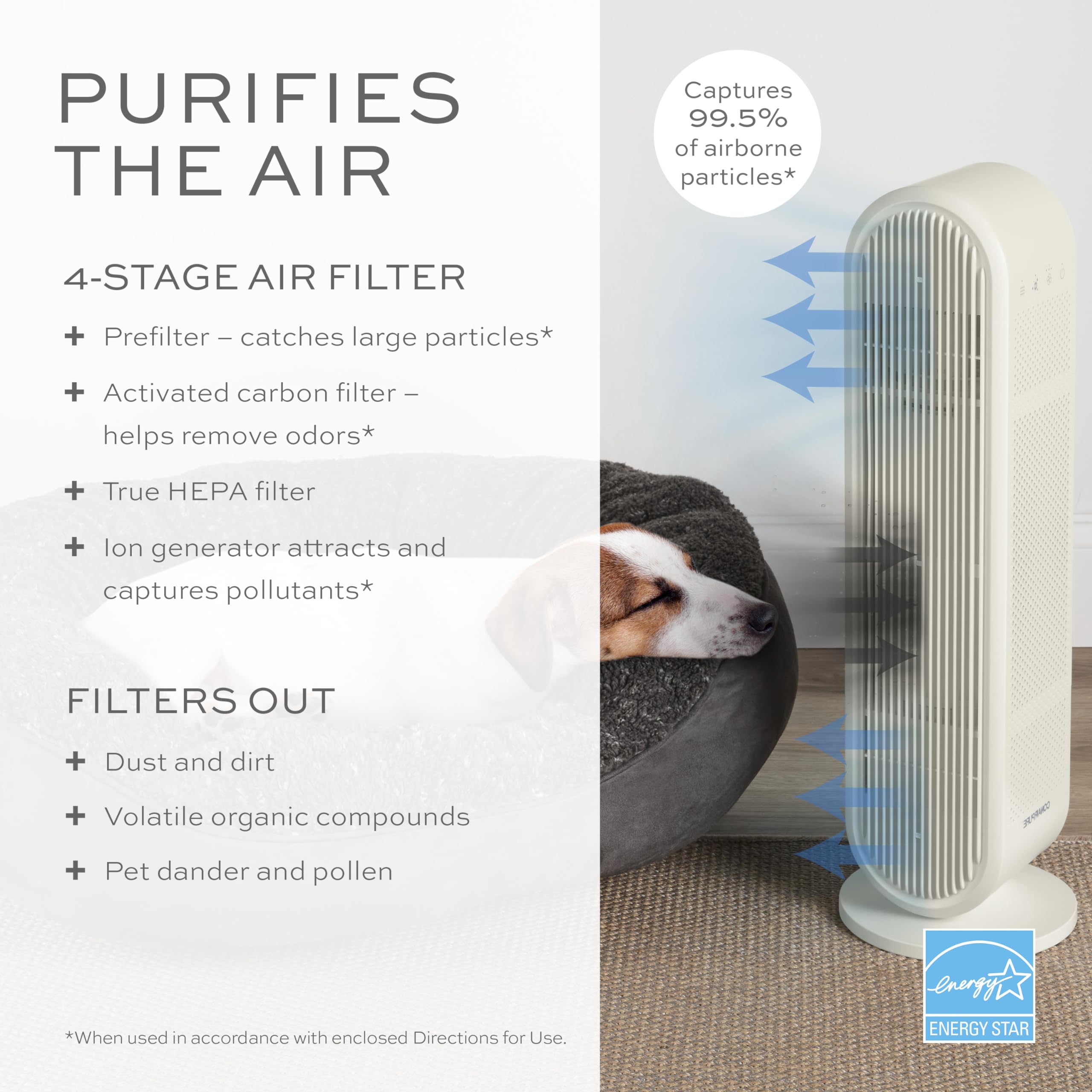 Foto 3 pulgar | Purificador de Aire Conair con Filtros-Venta Internacional