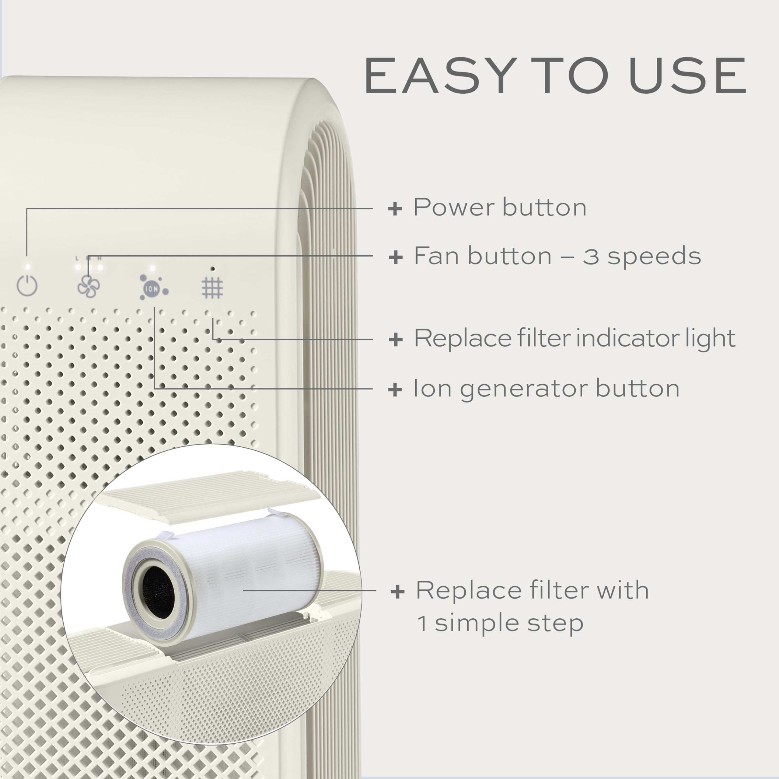 Foto 4 pulgar | Purificador de Aire Conair con Filtros-Venta Internacional