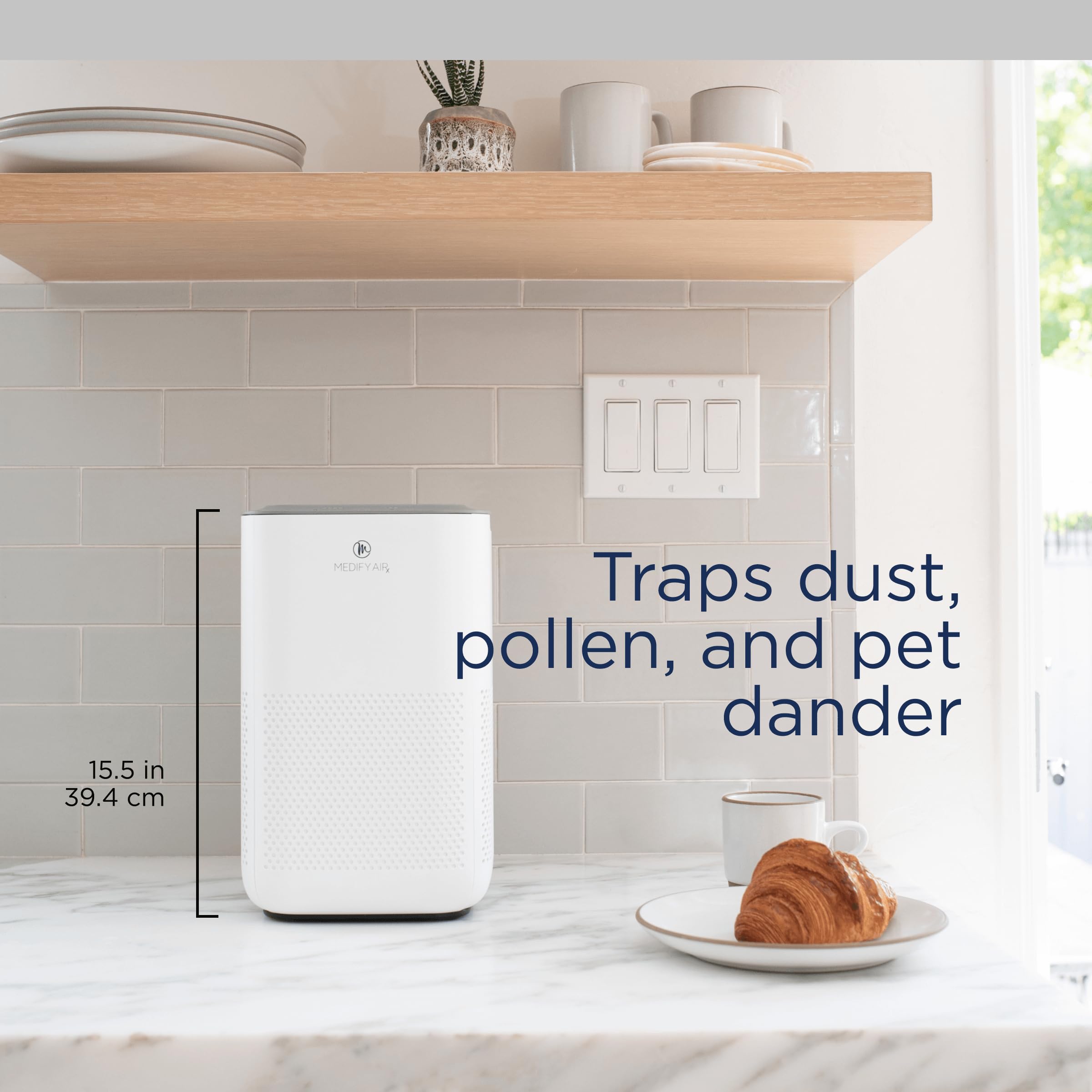 Foto 4 pulgar | Purificador de Aire Medify Air Ma-15 Blanco con Filtro Hepa de 30 m² - Venta Internacional