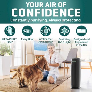 Foto 2 | Purificador de Aire Germguardian Ac4880b Hepa Pure Filter 743 M² - Venta Internacional