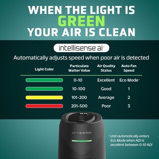Foto 3 | Purificador de Aire Germguardian Ac4880b Hepa Pure Filter 743 M² - Venta Internacional