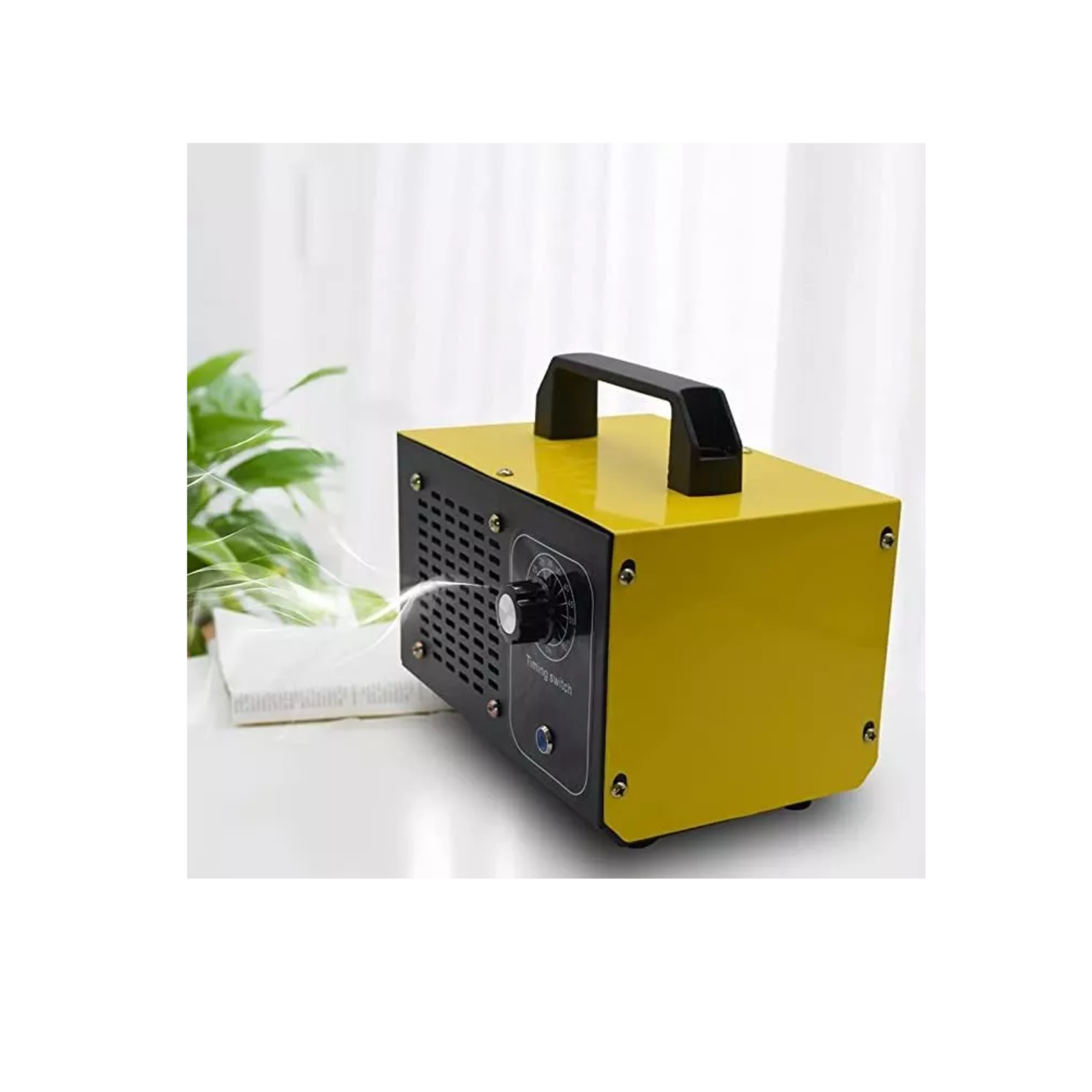 Foto 2 | Purificador de Aire Generador De Ozono Portátil 36g/h Amarillo