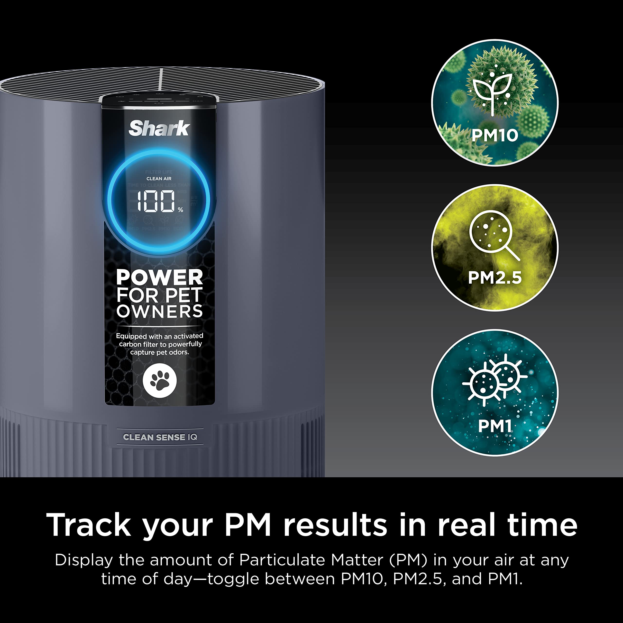 Foto 8 pulgar | Purificador de Aire Shark Hp102petpr Clean Sense Para 46 M² Con Hepa - Venta Internacional