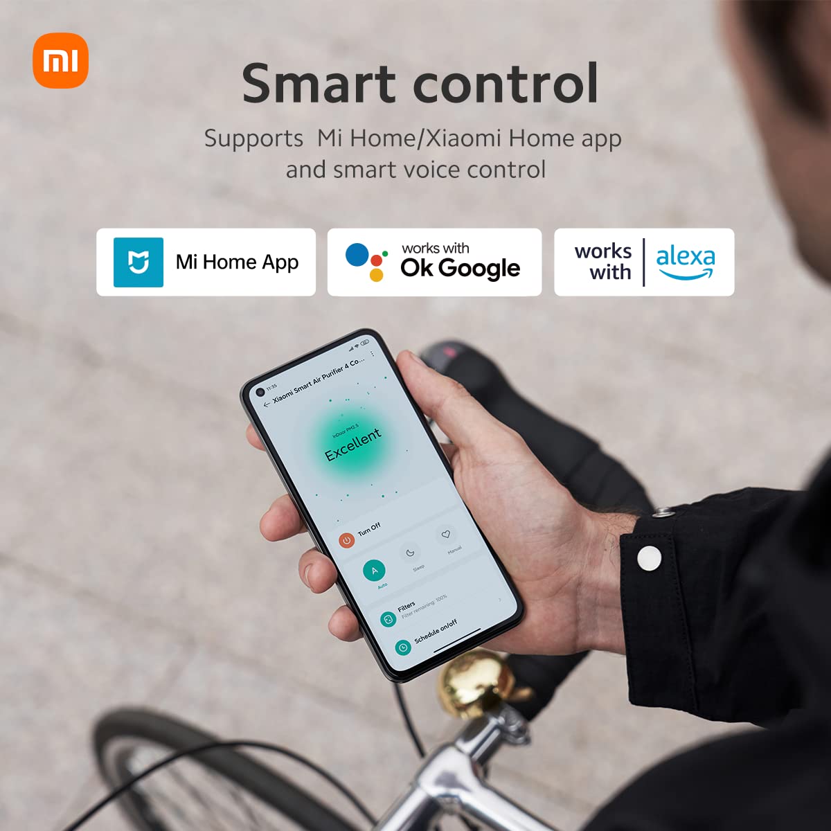 Foto 5 pulgar | Purificador de Aire Xiaomi Portátil-Venta Internacional
