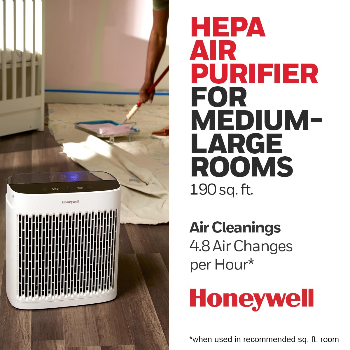 Foto 3 | Purificador De Aire Honeywell Blanco-Venta Internacional