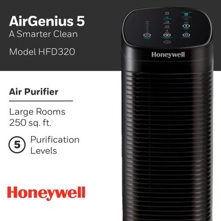 Foto 2 | Purificador De Aire Honeywell Air Genius 5 Para Habitaciones Grandes Negro - Venta Internacional.