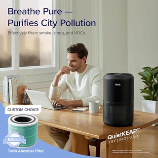 Foto 4 | Purificador De Aire Levoit Core 300-p Para Alergias Domésticas Y Mascotas, Color Negro - Venta Internacional.