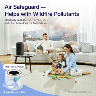 Foto 7 | Purificador De Aire Levoit Core 300-p Para Alergias Domésticas Y Mascotas, Color Negro - Venta Internacional.