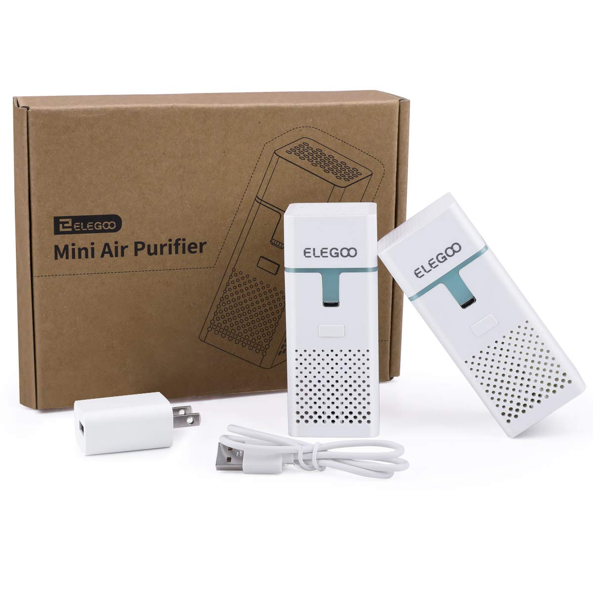 Foto 6 pulgar | Purificador de Aire Elegoo Mini con Filtro de Carbón Activado Paquete de 2 - Venta Internacional