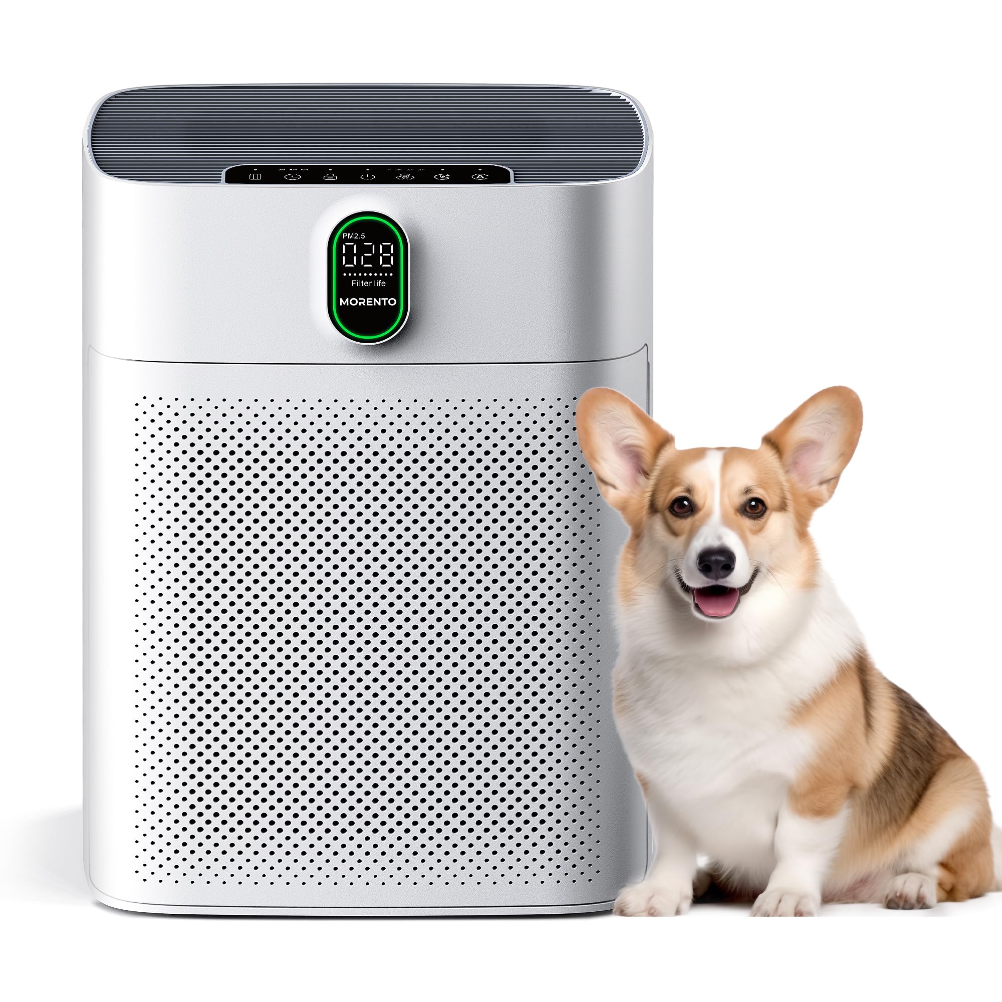 Purificador De Aire Morento Hy4866 Para Habitación Grande De 100 M² Con Pm2.5 - Venta Internacional.