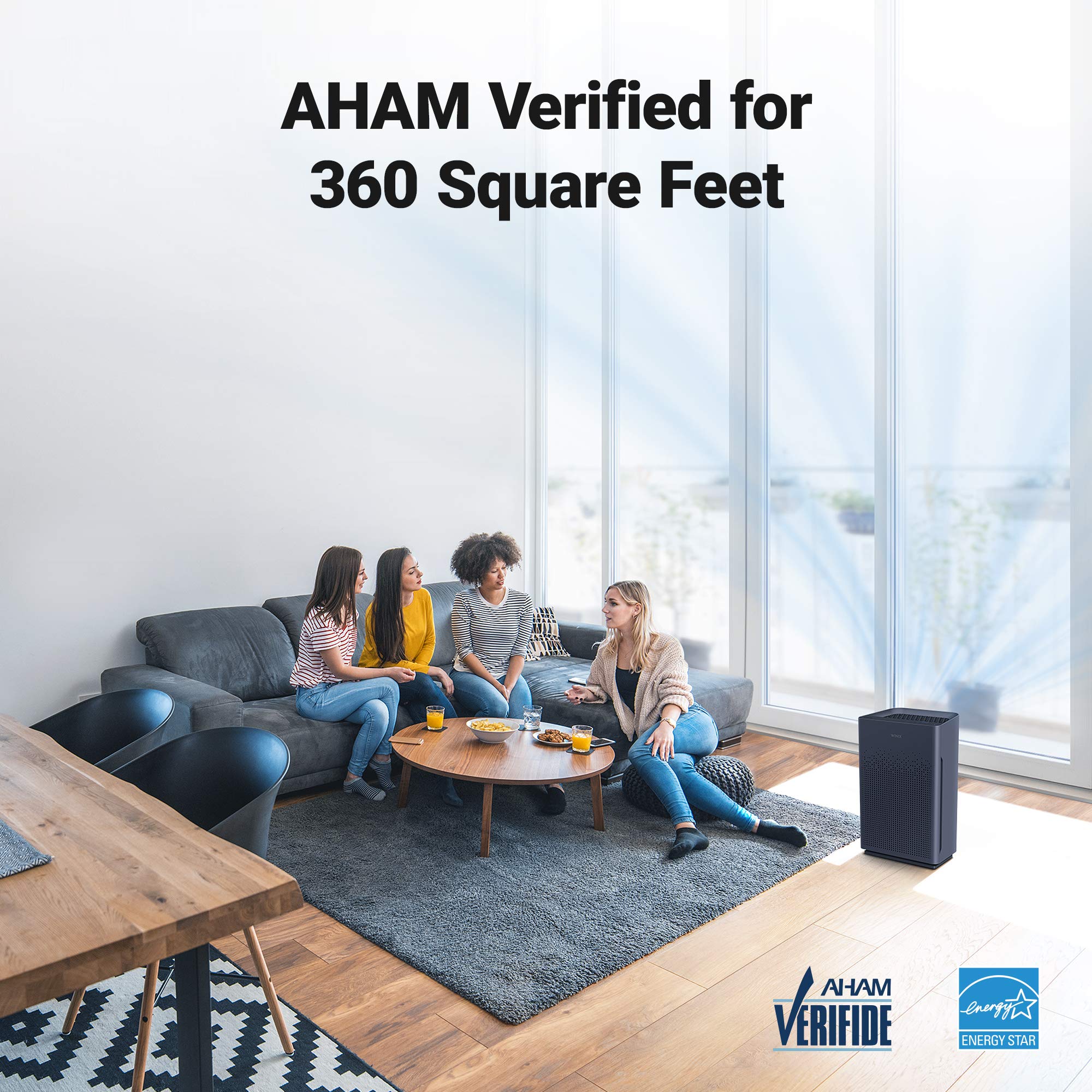 Foto 4 pulgar | Purificador De Aire Winix Am80 Para Habitaciones Grandes De 162 M² Con Calidad De Aire - Venta Internacional.