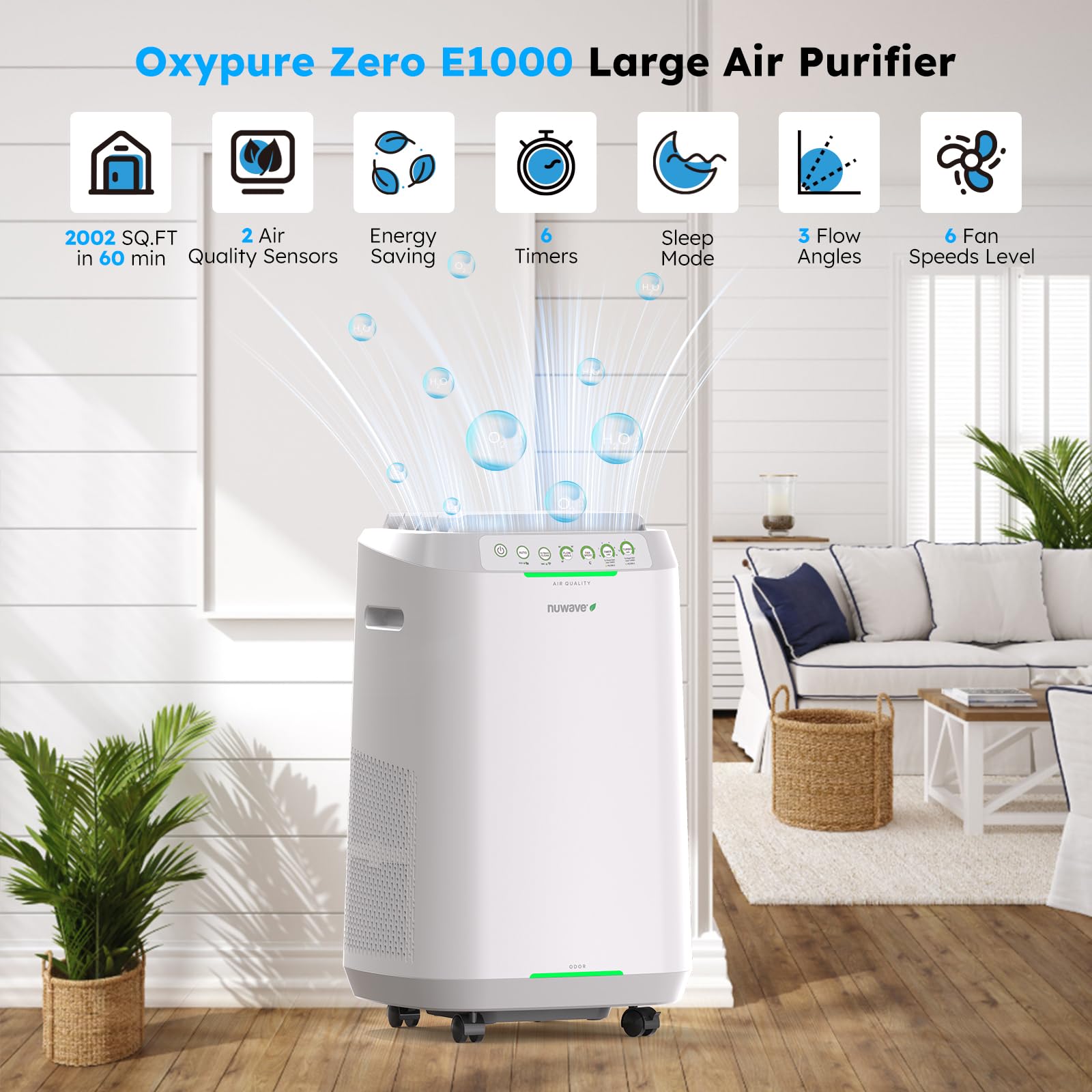 Foto 3 pulgar | Purificador De Aire Nuwave Oxypure Zero Para Habitaciones Grandes De 186 M² - Venta Internacional.