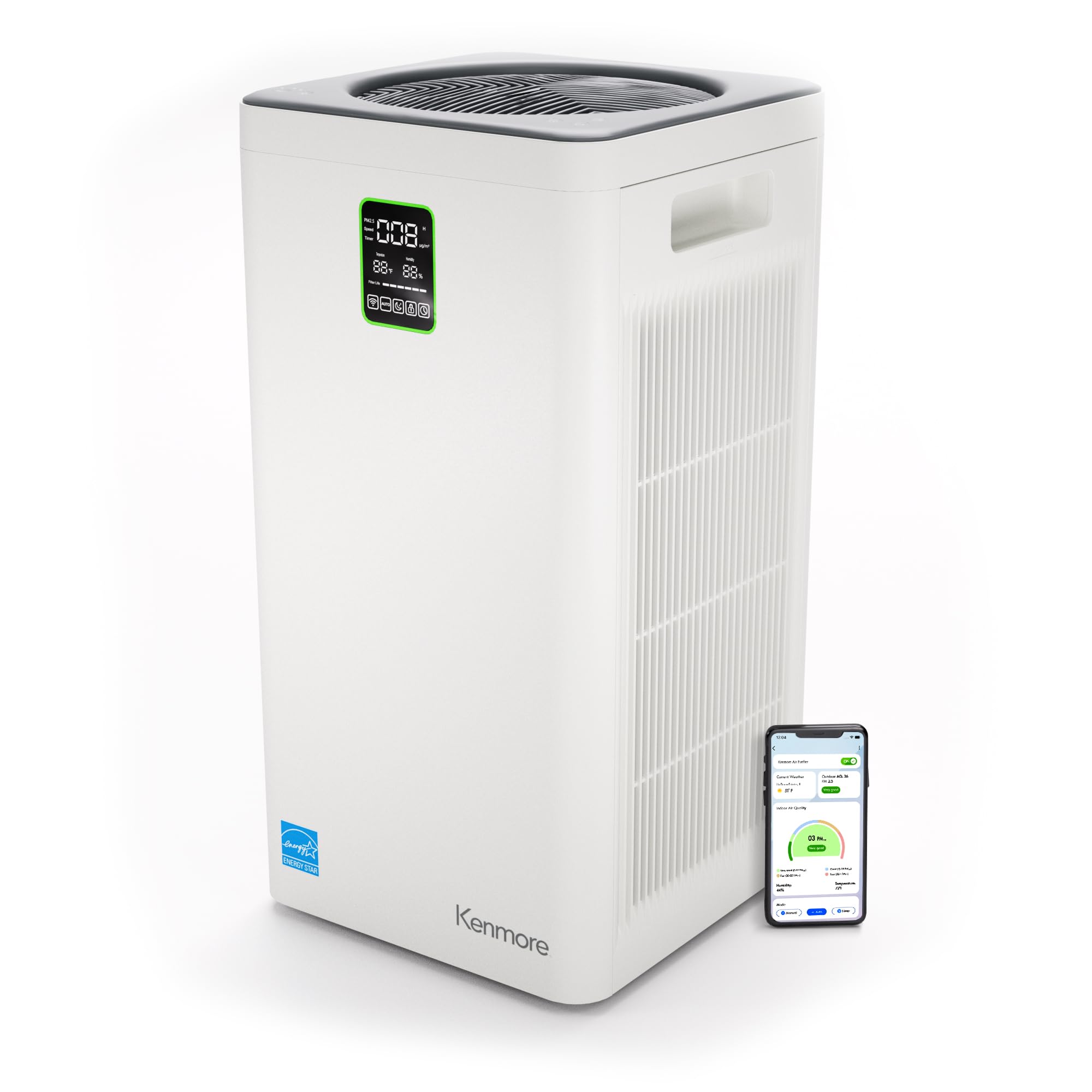 Foto 2 pulgar | Purificador De Aire Kenmore Pm4030 H13 True Hepa De 2300 Pies Cuadrados, 5 Velocidades - Venta Internacional.