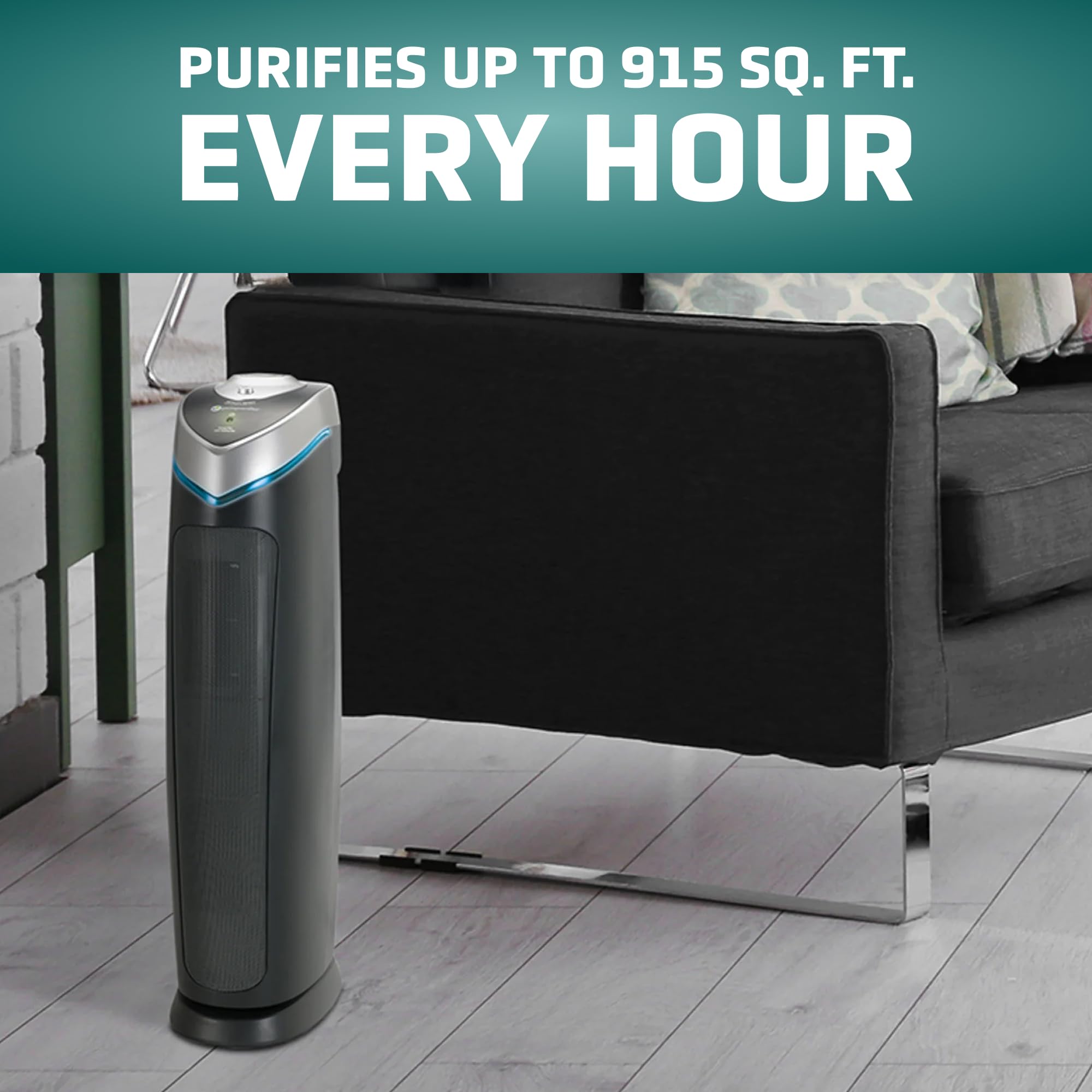 Foto 5 pulgar | Purificador De Aire Germguardian Ac5000e 3 En 1 Hepa 915m² Gris - Venta Internacional.