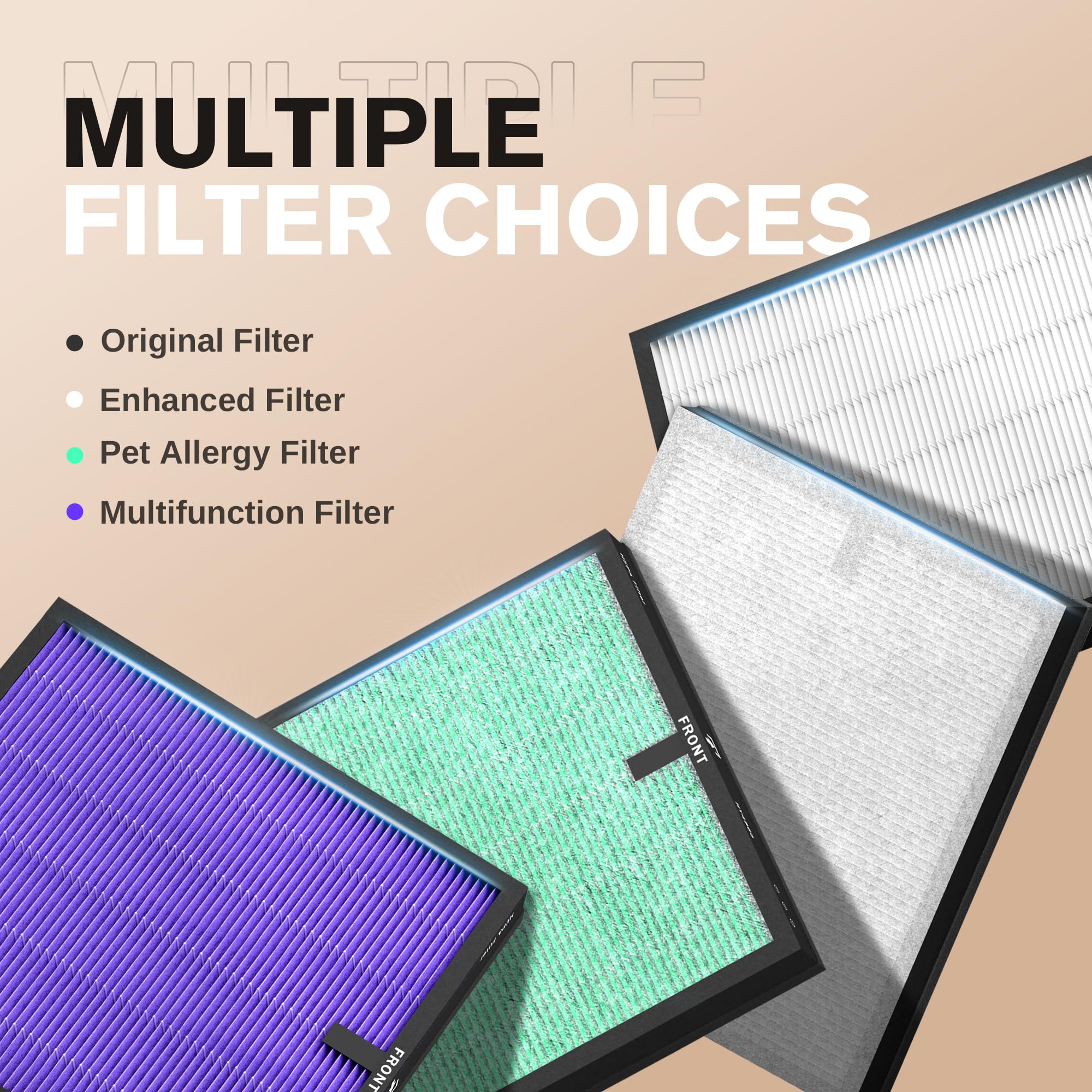 Foto 5 pulgar | Purificador De Aire Morento Hy4866 Para Habitación Grande De 100 M² Con Filtros - Venta Internacional.