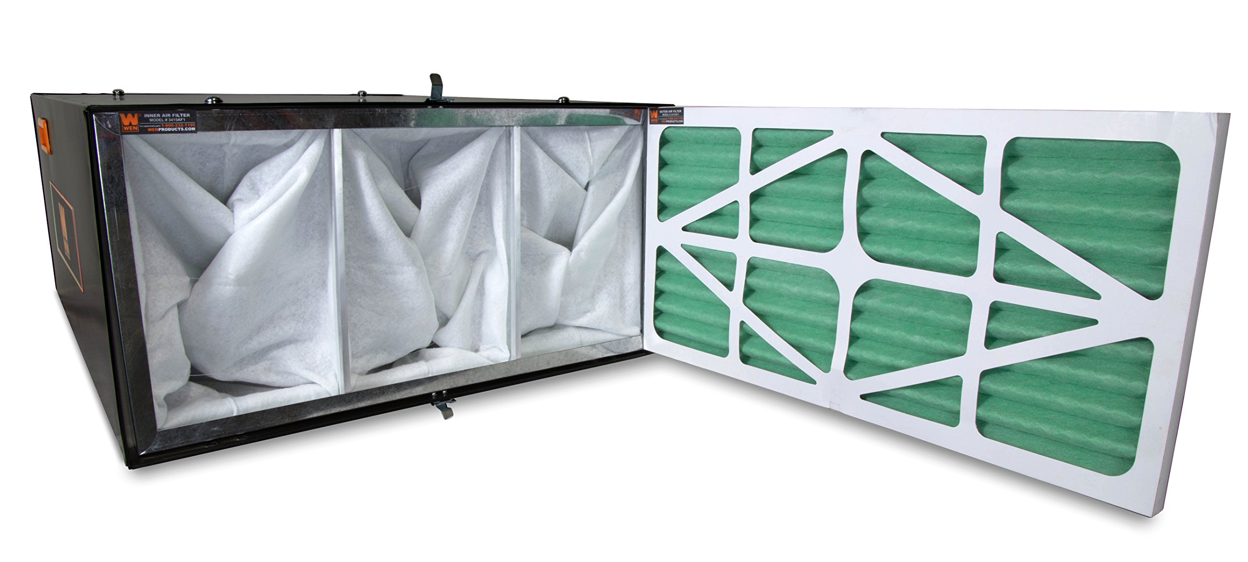 Foto 3 | Sistema De Filtración De Aire Wen Af1270 4.2 A, 3 Velocidades, 750/950/1270 Cfm - Venta Internacional.