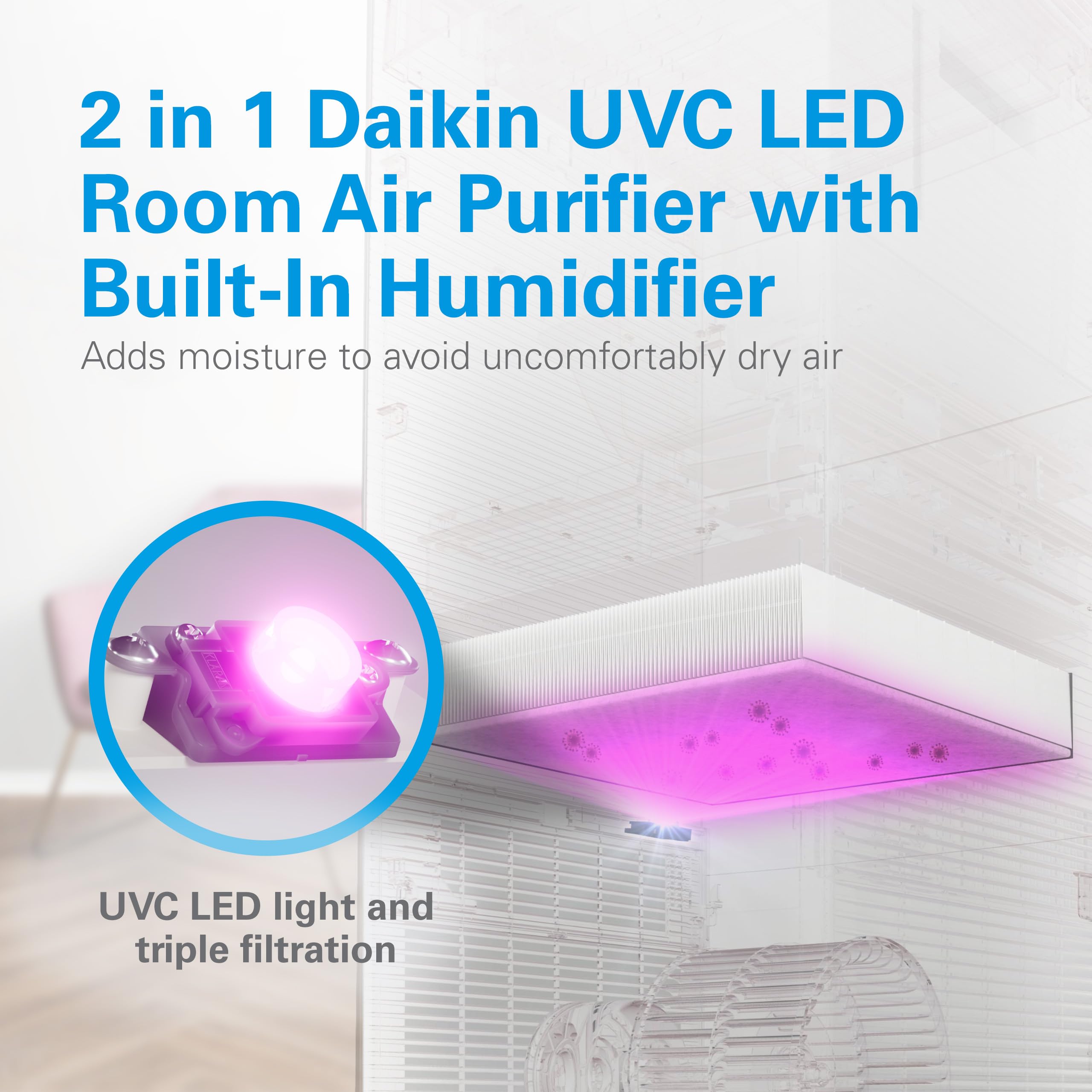 Foto 4 pulgar | Purificador De Aire Daikin Mckb70ysau Filtro Hepa De Carbón Activado - Venta Internacional.