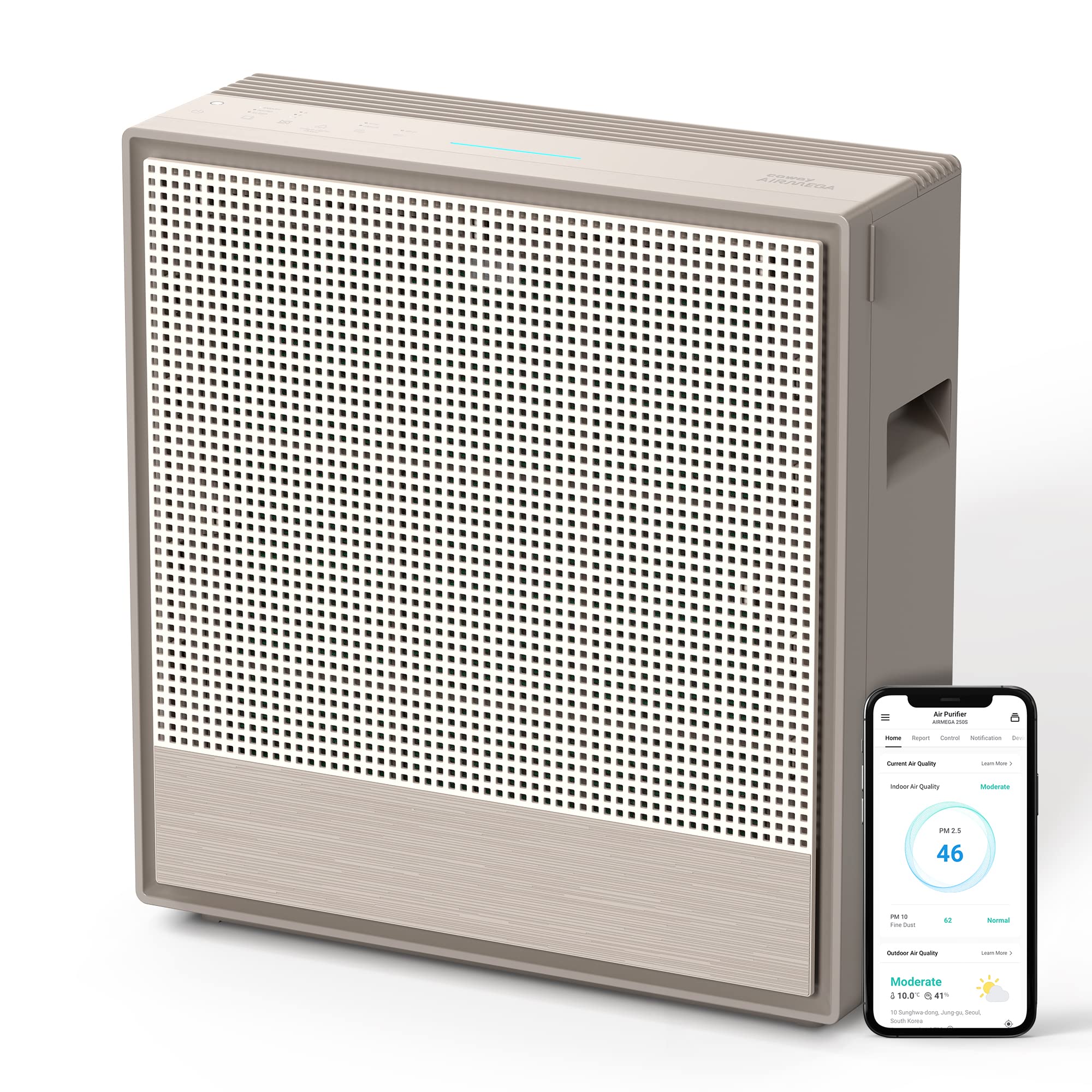 Foto 2 pulgar | Purificador De Aire Coway 250s Para Habitaciones Grandes De Hasta 173 M² Con Control Por Aplicación - Venta Internac
