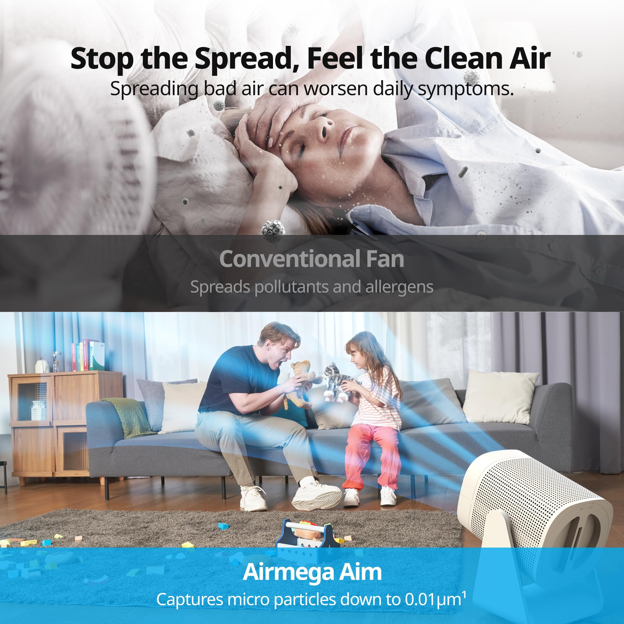 Foto 4 pulgar | Purificador de Aire Coway Aim con Ventilador - Venta Internacional