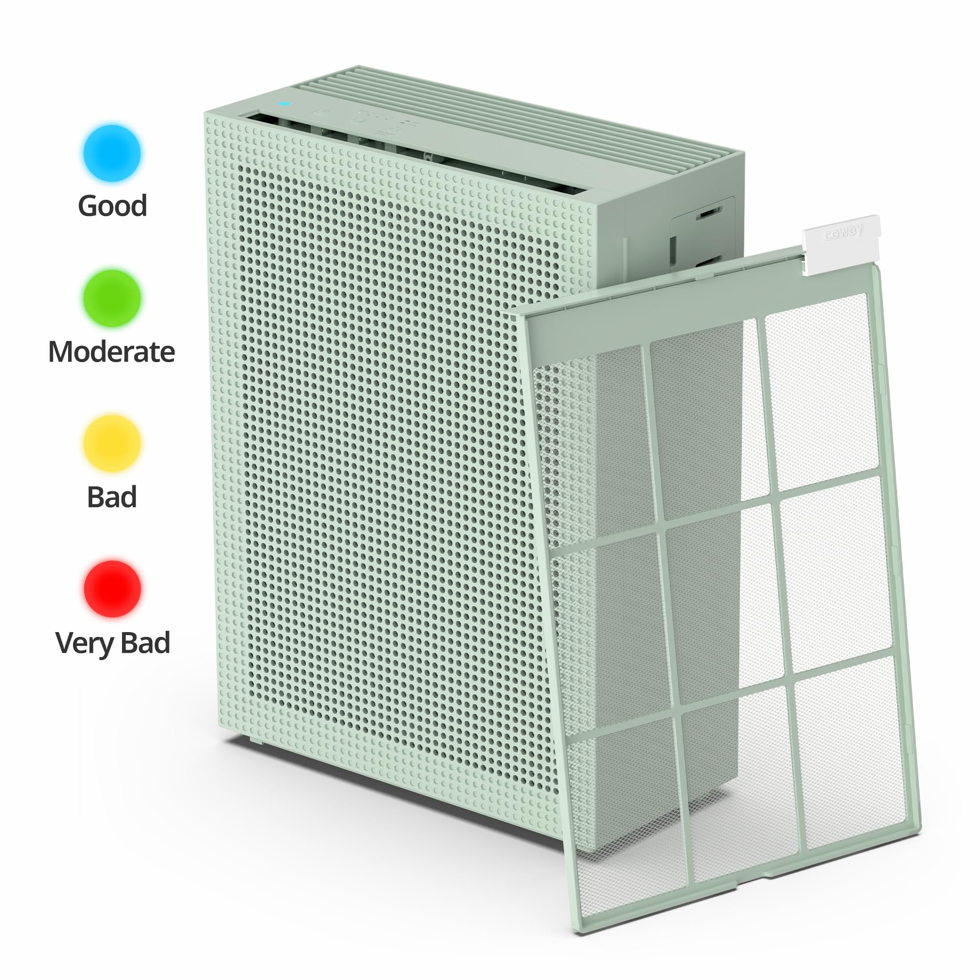 Foto 2 | Purificador De Aire Coway Airmega 150 Para Hogar Y Dormitorio De 96 M², Color Verde - Venta Internacional.