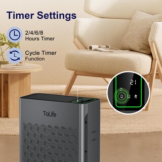 Foto 6 | Purificador De Aire Tolife Para Habitaciones Grandes - Venta Internacional.