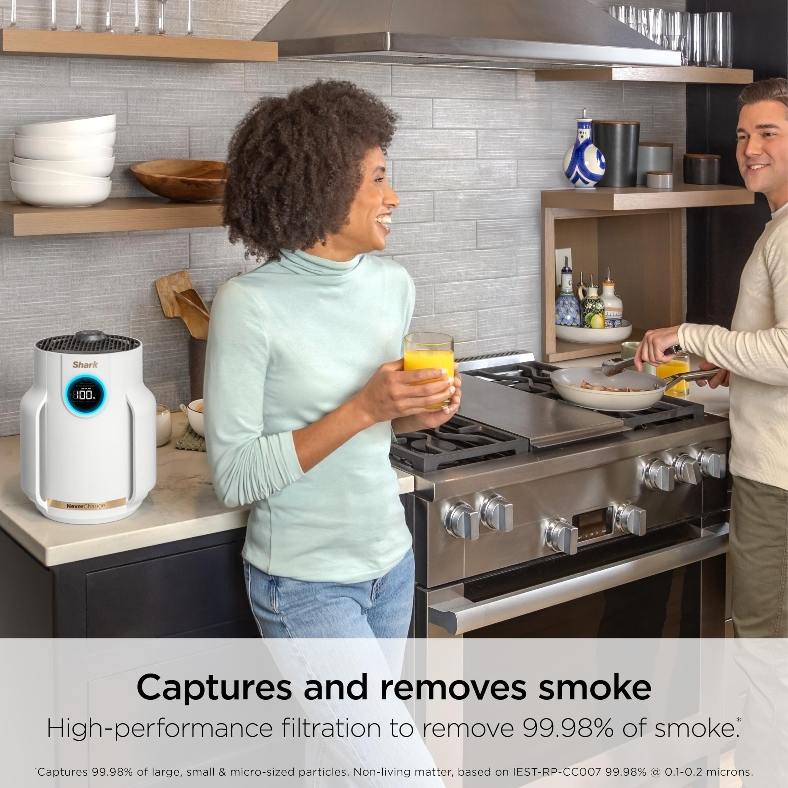 Foto 6 | Purificador De Aire Shark Neverchange Compact Pro Hp072gn - Venta Internacional.