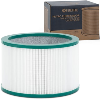 Foto 1 | Filtro Hepa H13 Esquimal Repuesto Para Purificador De Aire Aero 1400. Atrapa Partículas, Polvo, Elimina Olores.