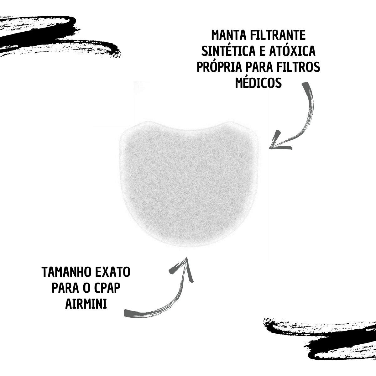 Foto 5 pulgar | Paquete De 12 Filtros De Aire Cpap De Repuesto Resmed Airmini - Venta Internacional.