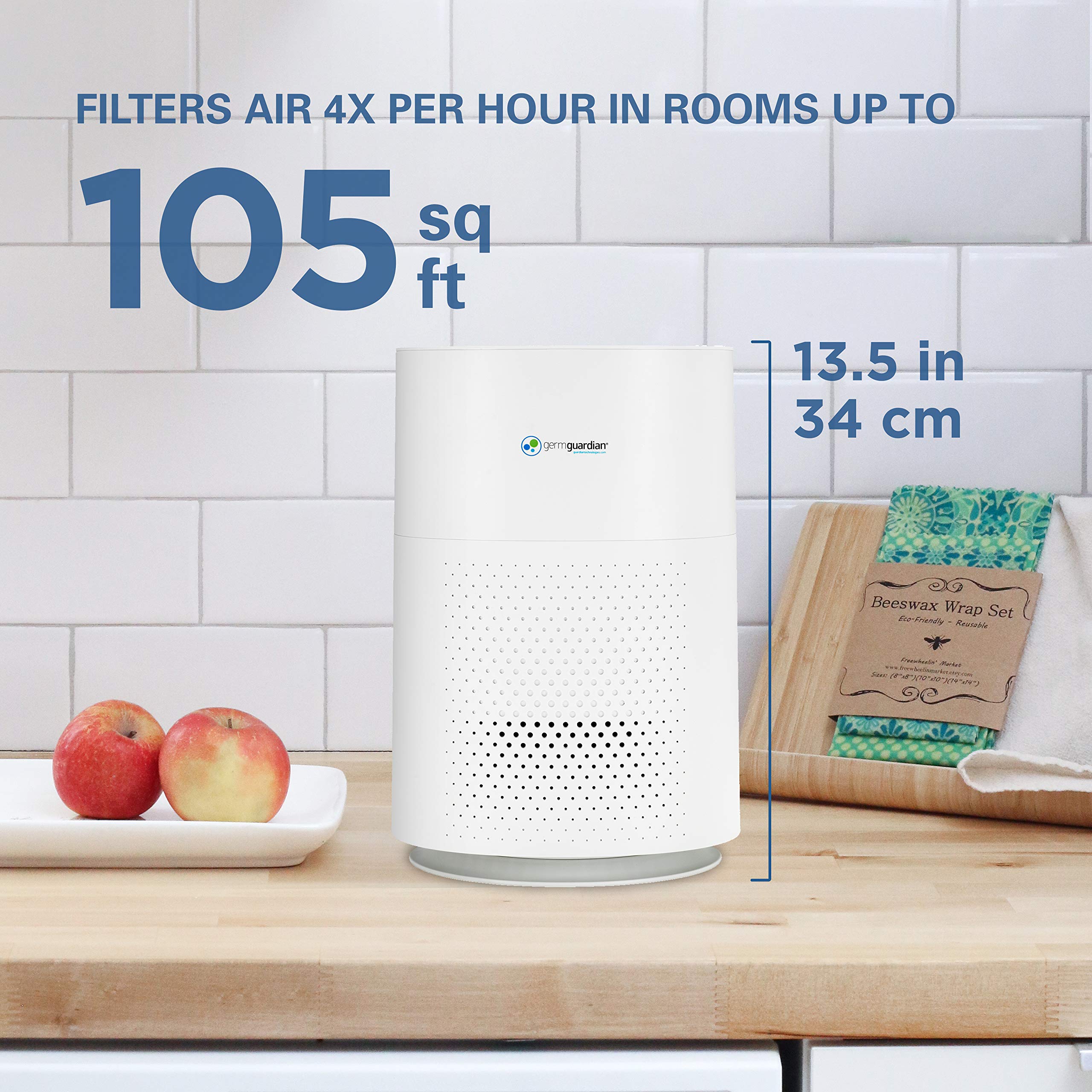 Foto 3 | Purificador De Aire Germguardian True Hepa Filter Ac4200w Blanco - Venta Internacional.