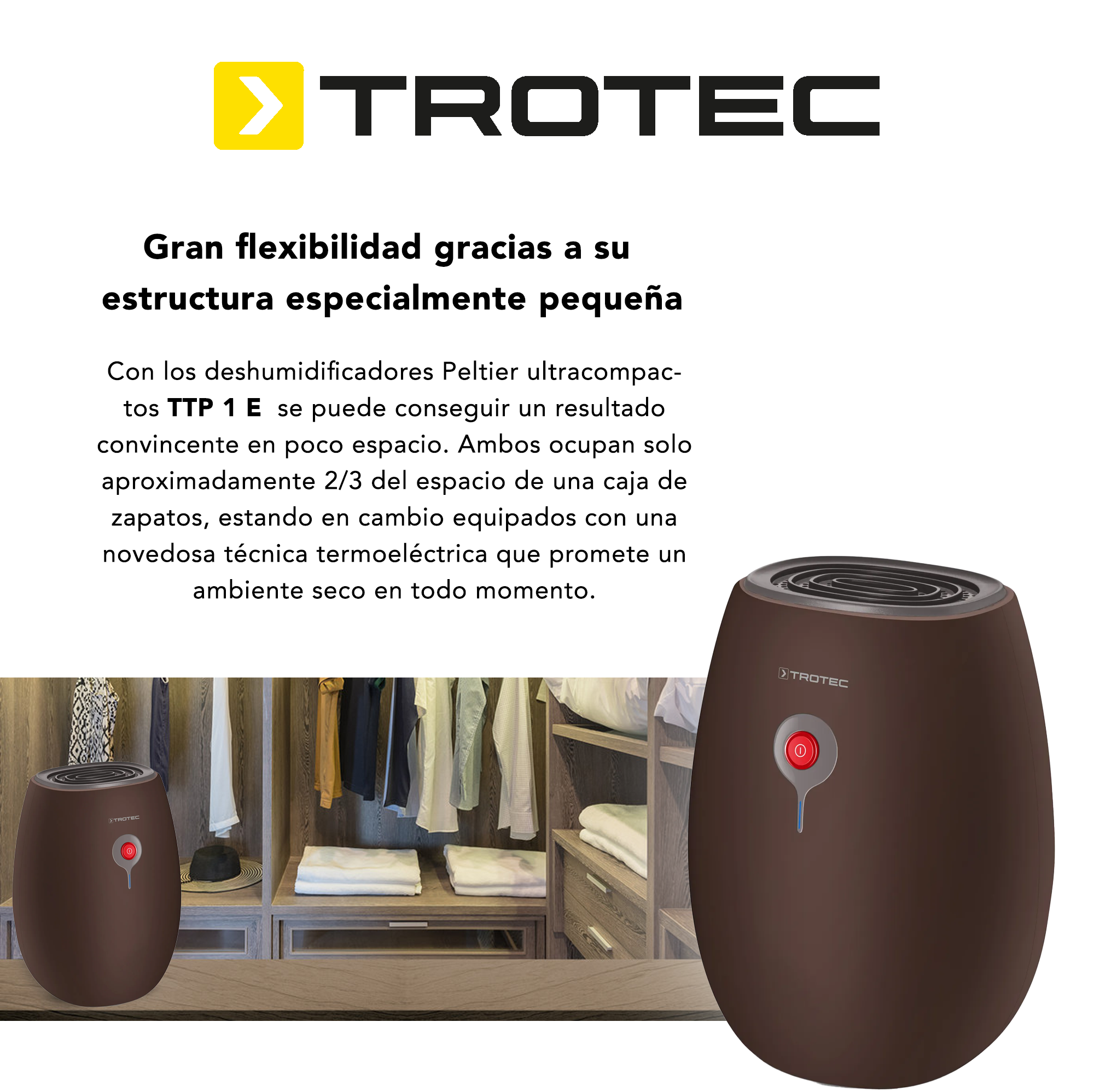 Foto 5 pulgar | Deshumidificador Eliminador de Humedad 500 ml Trotec para Hogar u Oficina