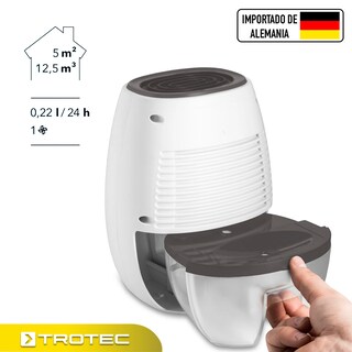 Foto 3 | Deshumidificador Trotec Elegante Silencioso 500 ml