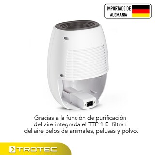 Foto 5 | Deshumidificador Trotec Elegante Silencioso 500 ml