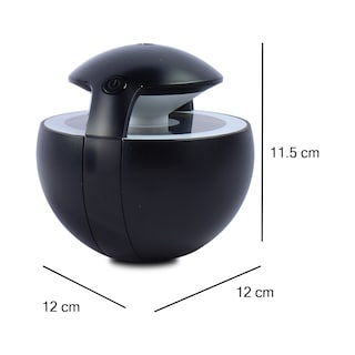 Foto 3 | Esfera Humificador De Aseites Esenciales Capacidad 450 Ml Color Negro