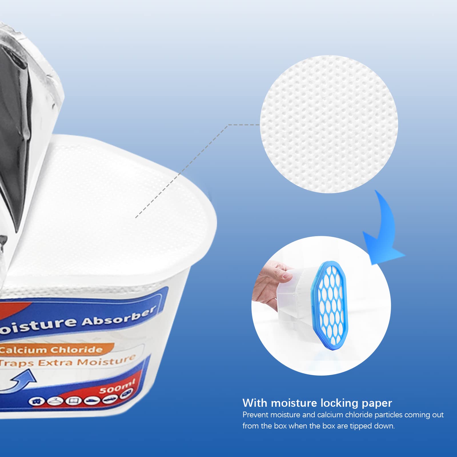 Foto 5 pulgar | Absorbedor De Humedad Vacplus, Paquete De 16 Unidades, 310 Ml, Para Baño O Armario - Venta Internacional.