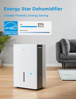 Foto 6 | Deshumidificador Midea De 22 Puntos De 1.500 Metros Cuadrados Ft. Certificado Energy Star - Venta Internacional.