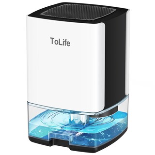 Foto 1 | Deshumidificador Tolife For Home, Tanque De Agua De 900 Ml Y 500 Pies Cuadrados - Venta Internacional.