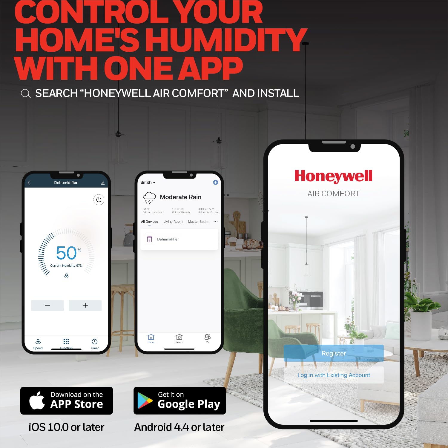 Foto 2 | Deshumidificador Honeywell Tp30awkn De 23 Puntos (anteriormente 30 Puntos) - Venta Internacional.