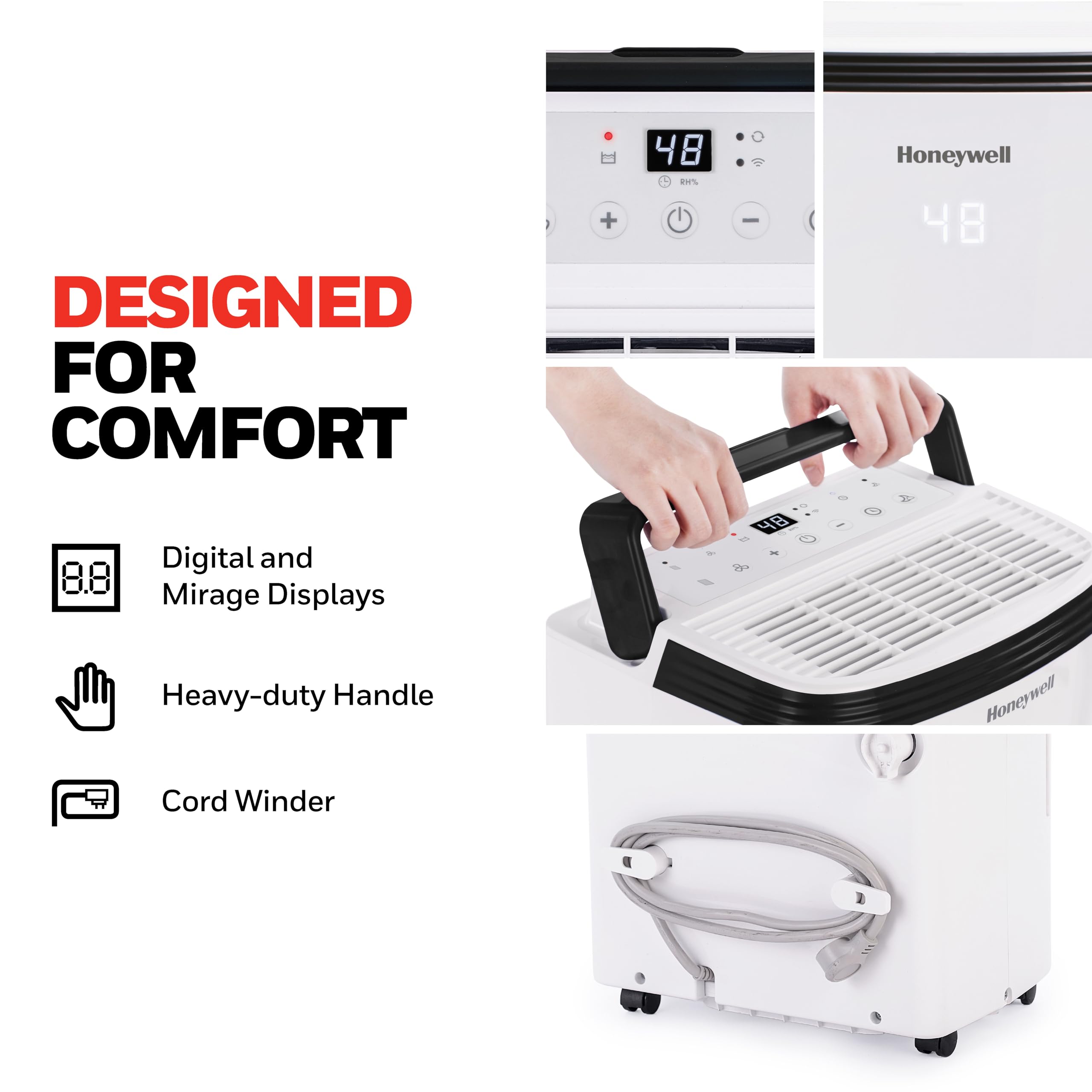 Foto 7 | Deshumidificador Honeywell Tp30awkn De 23 Puntos (anteriormente 30 Puntos) - Venta Internacional.