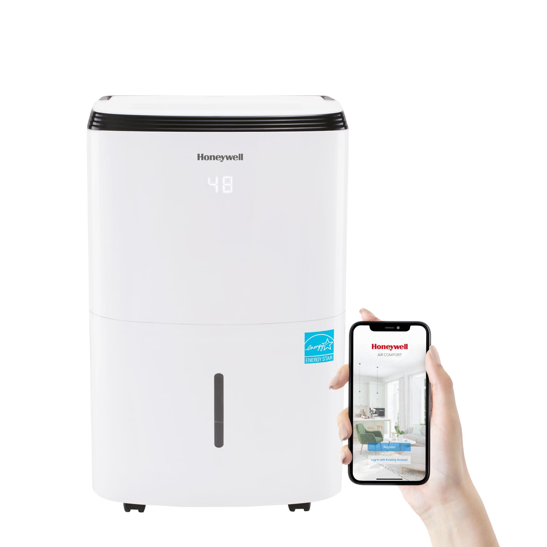 Deshumidificador Honeywell Tp50awkn De 32 Pintas, 3000 Metros Cuadrados Pies Wifi - Venta Internacional.