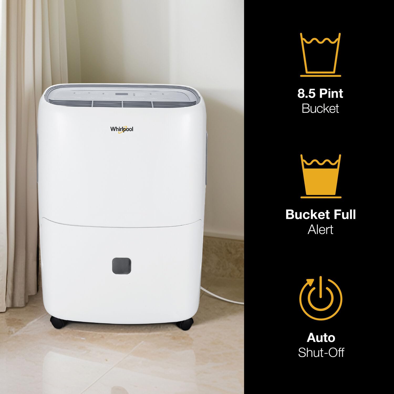 Foto 6 pulgar | Deshumidificador Whirlpool Energy Star Portátil De 30 Pintas Blanco - Venta Internacional.