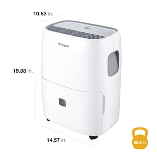Foto 4 | Deshumidificador Whirlpool Energy Star De 23 Pintas Para 23 M², Color Blanco - Venta Internacional.