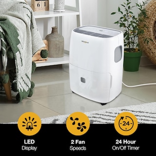 Foto 6 | Deshumidificador Whirlpool Energy Star De 23 Pintas Para 23 M², Color Blanco - Venta Internacional.