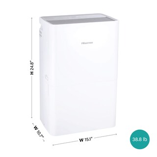 Foto 4 | Deshumidificador Hisense Energy Star Portátil De 50 Pintas Blanco - Venta Internacional.